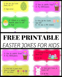 funny easter jokes printable for kids