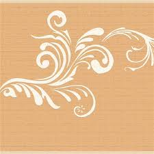 Dundee Deco Abstract White Beige Damask