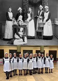 Sirvientas siglo XIX vs Catering... - Question Femenina | Facebook