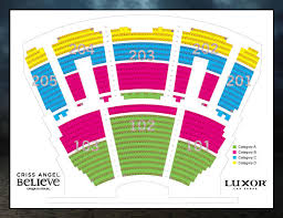 Circumstantial Luxor Show Seating Chart Blue Man Group Show