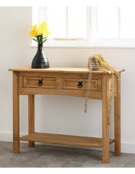Corona 2 Drawer Console Table With