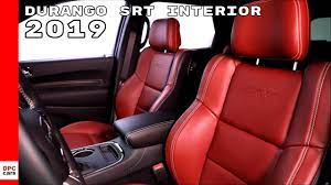 2019 dodge durango srt interior you