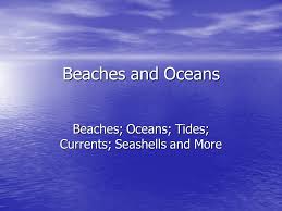Beaches And Oceans Beaches Oceans Tides Currents