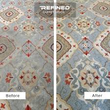afters refined rug restoration