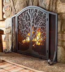51 decorative fireplace screens to