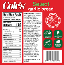 cole s select garlic bread