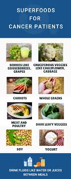 top 8 superfoods for cancer patients