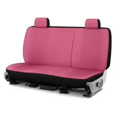 2nd Row Pink Custom Seat Covers