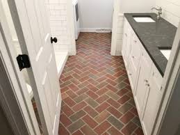 paver tiles bring brick floors indoors