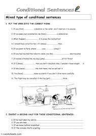 Mixed Conditionals worksheet