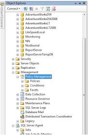 using sql server 2008 pbm to monitor