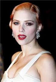 scarlett johansson s hair and makeup is