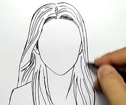 Cara menggambar wajah dengan cepat Cara Menggambar Wajah Manusia Dari Samping Gambaryuk
