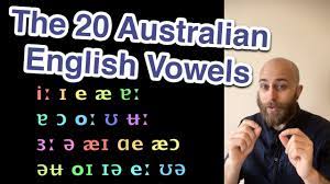 the 20 australian english vowels