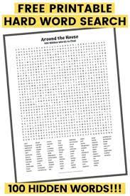 Christmas puzzles be helene hovanec. 100 Word Word Search Pdf Free Printable Hard Word Search