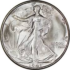 1941 S 50c Ms Walking Liberty Half Dollars Ngc