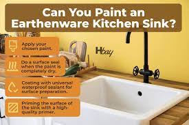 how to paint a kitchen sink aluminum