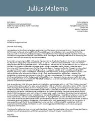 Accounting Finance Cover Letter Samples From Real