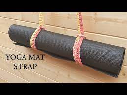 how to crochet yoga mat strap diy easy