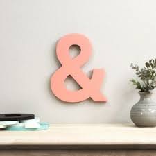 painted wooden letters shape stack
