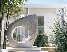 sandstone garden sculpture for