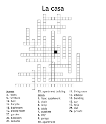 La Casa Crossword Wordmint