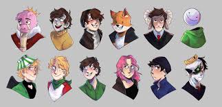 Eret fanart pog because i lost a bet lmao. Some Drawings Of Dsmp Members Might Do More I Ve Been Trying This New Artstyle And I Think It Looks Good D Dreamsmp