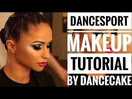 dancesport makeup tutorial you