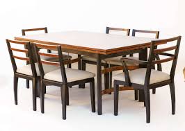 hastings art deco dining table chairs