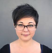 Most women with round faces opt for frame styles that are angular and avoid rounded shapes. What Are The Best Short Hairstyles To Wear With Glasses Hair Adviser