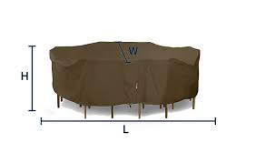 Rectangular Outdoor Table Set Covers