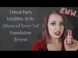 l oreal infallible 18 hr advanced never