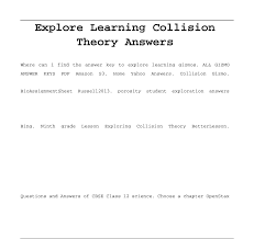 Start studying collision theory gizmo. 2