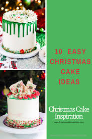 10 easy christmas cakes for your
