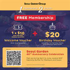 seoul garden group membership sign up