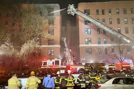 eight alarm fire at new york city