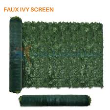 Artificial Ivy Green Leaf Privacy