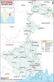west bengal railway map mapsofworld