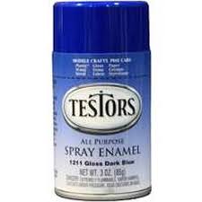 Testors 1211t Enamel Spray Paint 3 Oz