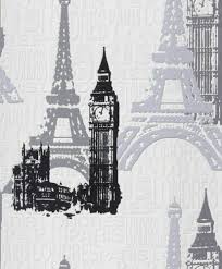 London Big Ben Paris Eiffel Tower City
