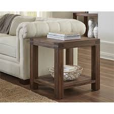 Modus Meadow Solid Wood Side Table In