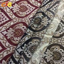 jacquard chenille fabric for sofa with