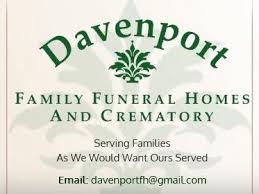 davenport family funeral homes