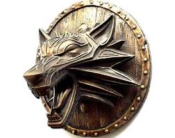 viking norse pirate warrior head shield