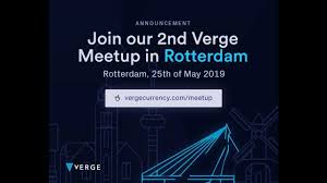 Verge Currency Join The Second Meetup In Rotterdam
