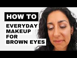 everyday eye makeup for brown eyes