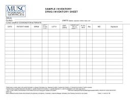 Medication Inventory Spreadsheet Jasonkellyphoto Co