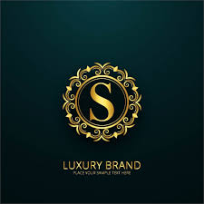 free vector luxury letter s logo