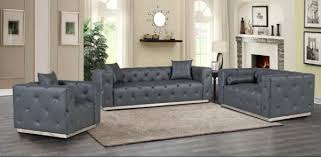 Luxury Bonded Leather Sofa Set