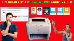 يمكن أن يعمل برنامج التشغيل أيضًا مع mac os x. How To Install Hp Laserjet 1200 Windows 7 8 8 1 10 Youtube
